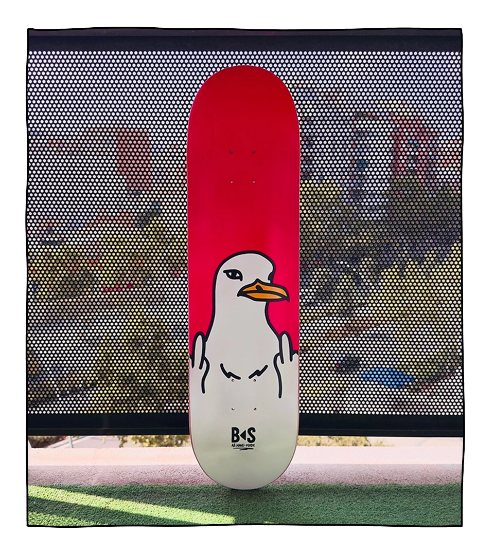 BS Double flick magenta popsicle