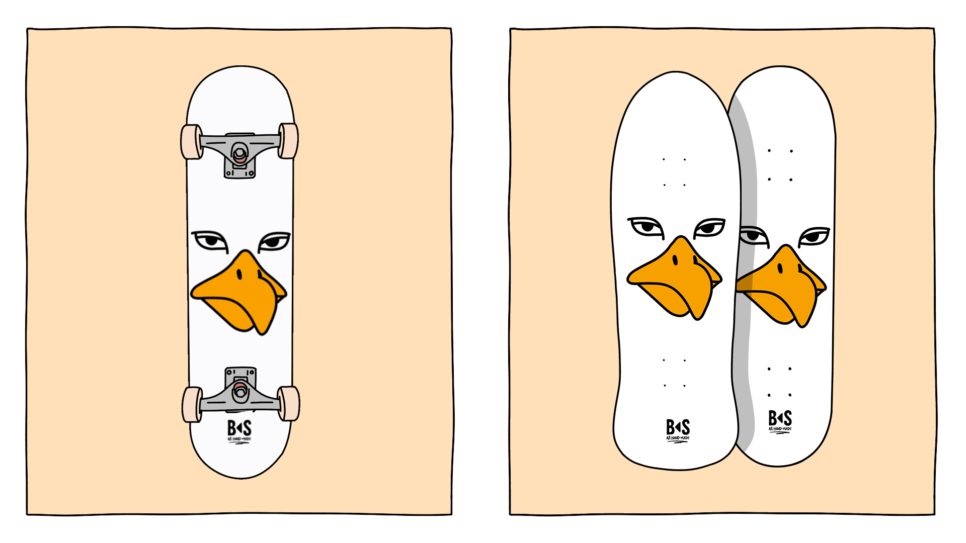 BS Seagull new face decks
