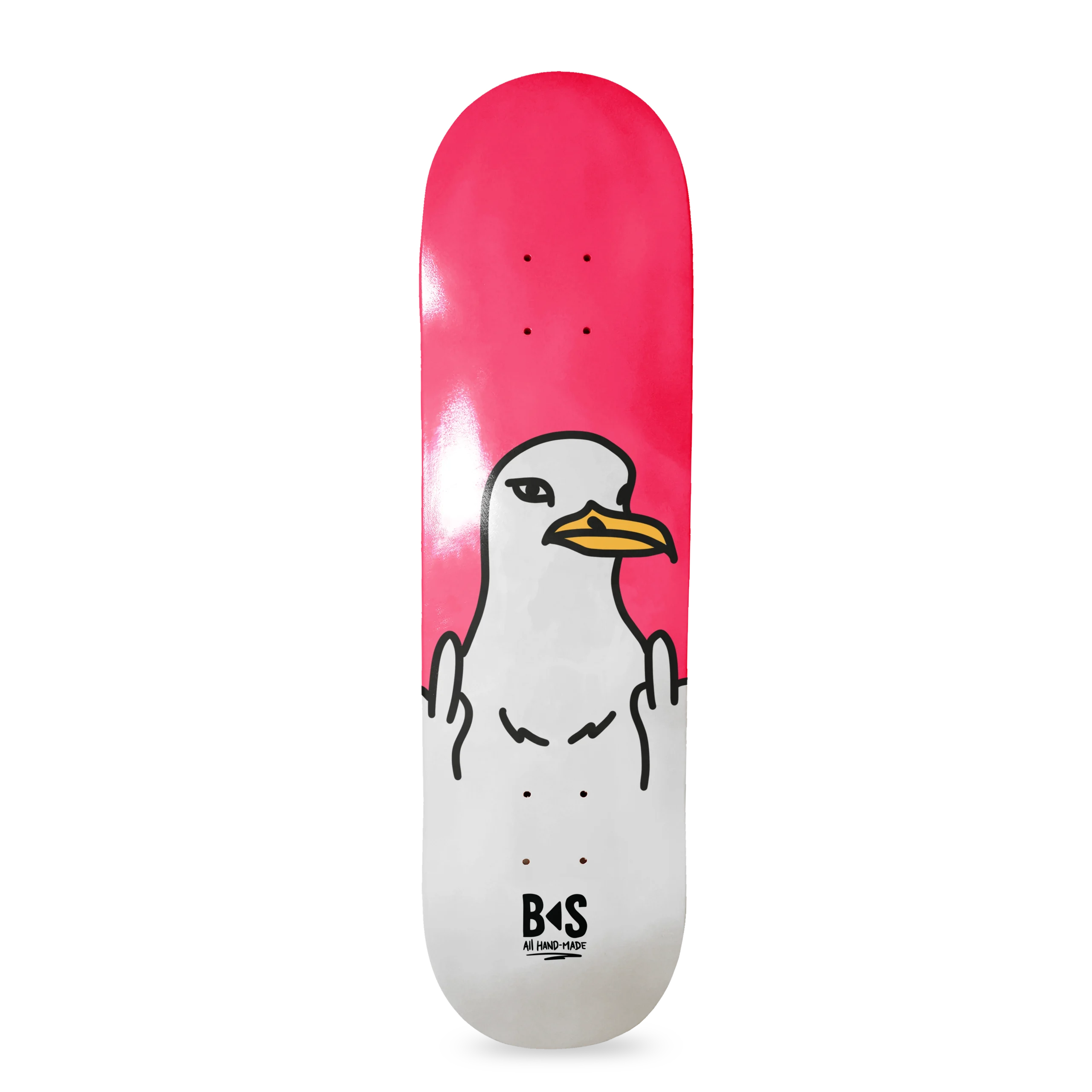 bs deck seagull double flick magenta