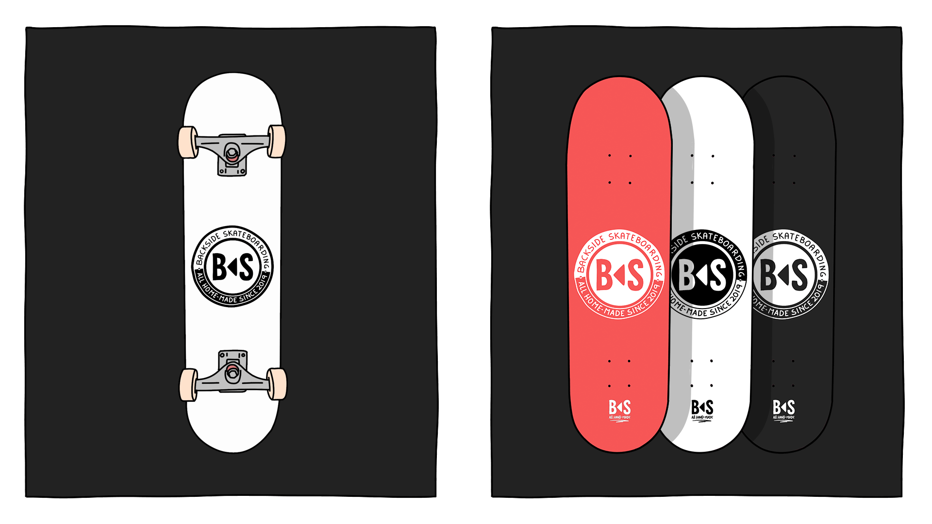 BS logo decks concept