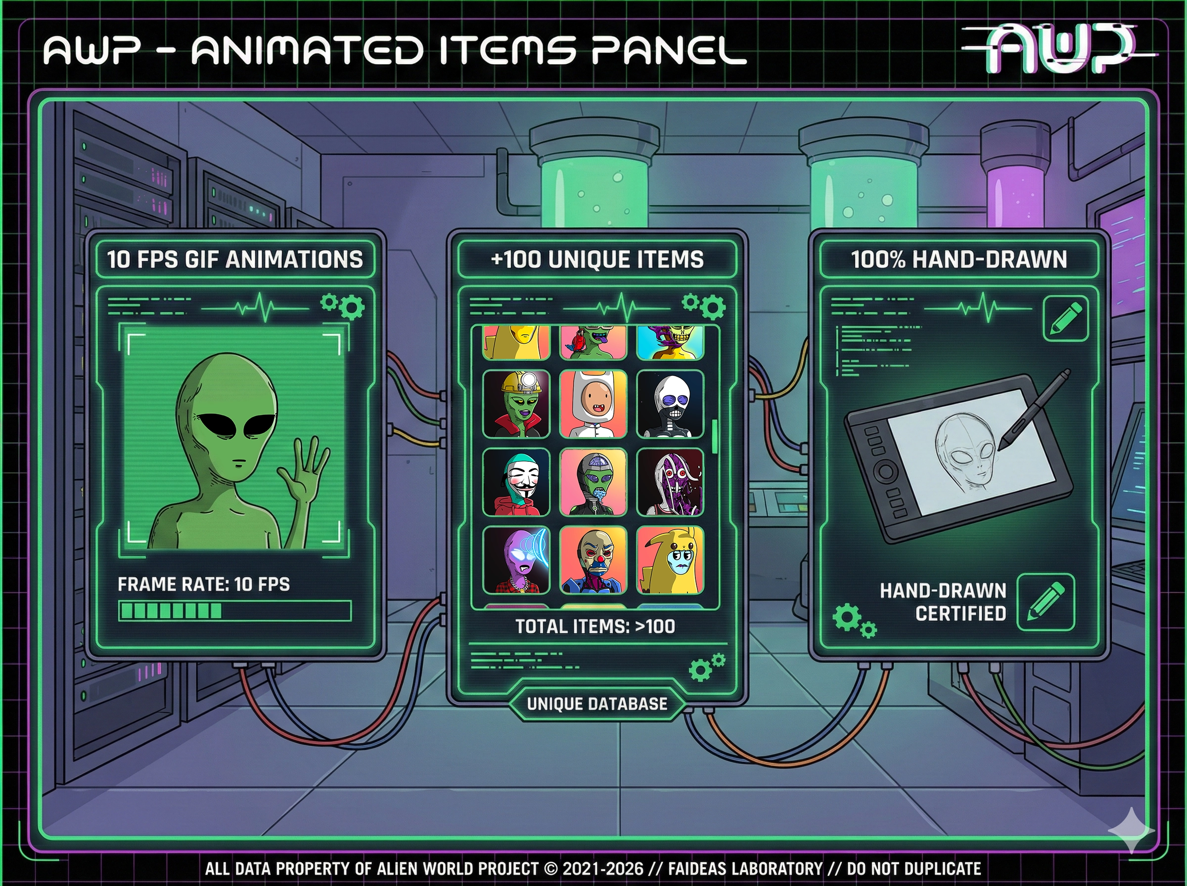 AWP animated pieces faideas 1