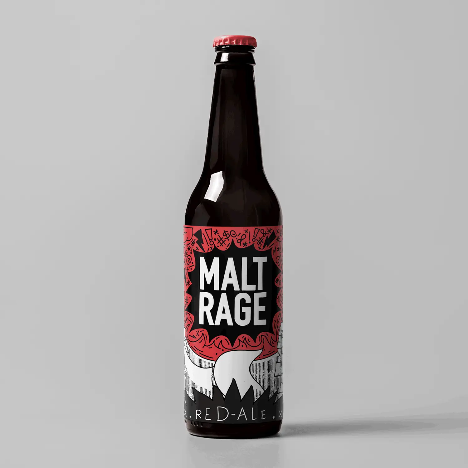 Malt Rage bottles