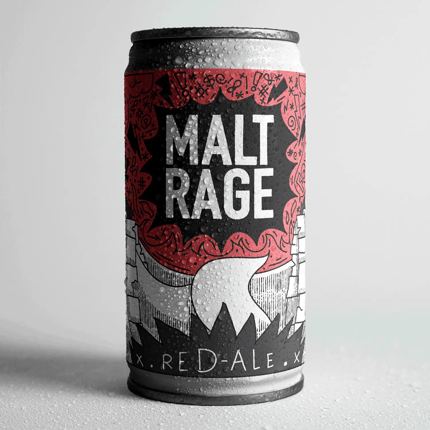 Malt Rage cans