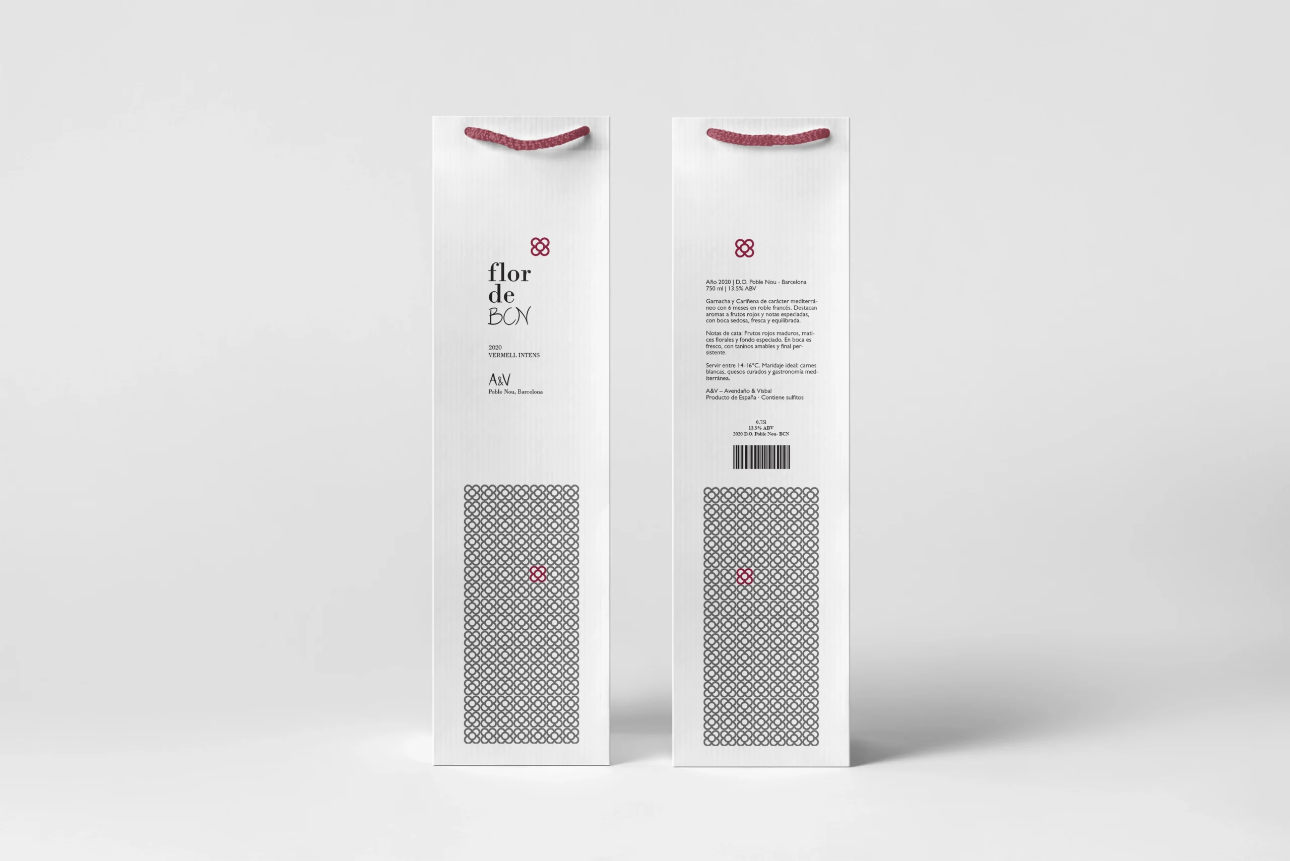 Faideas Flor d bcn 1 botella bolsa 3
