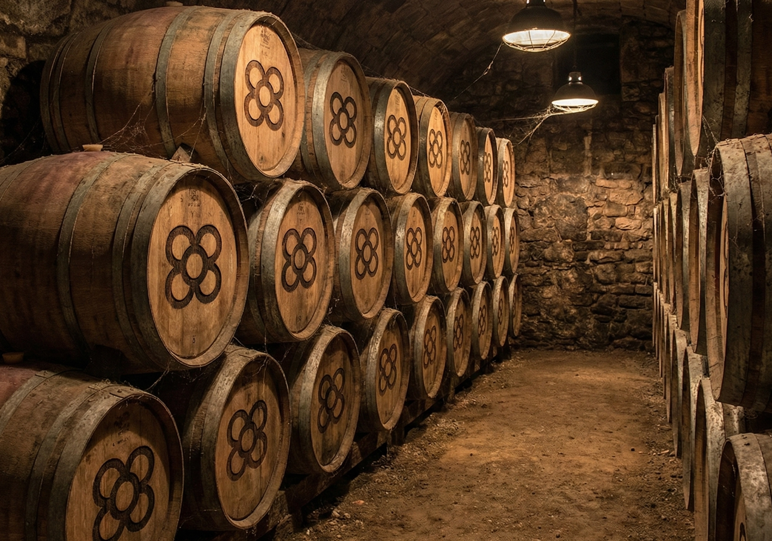 Flor de BCN barricas sala de crianza faideas 1