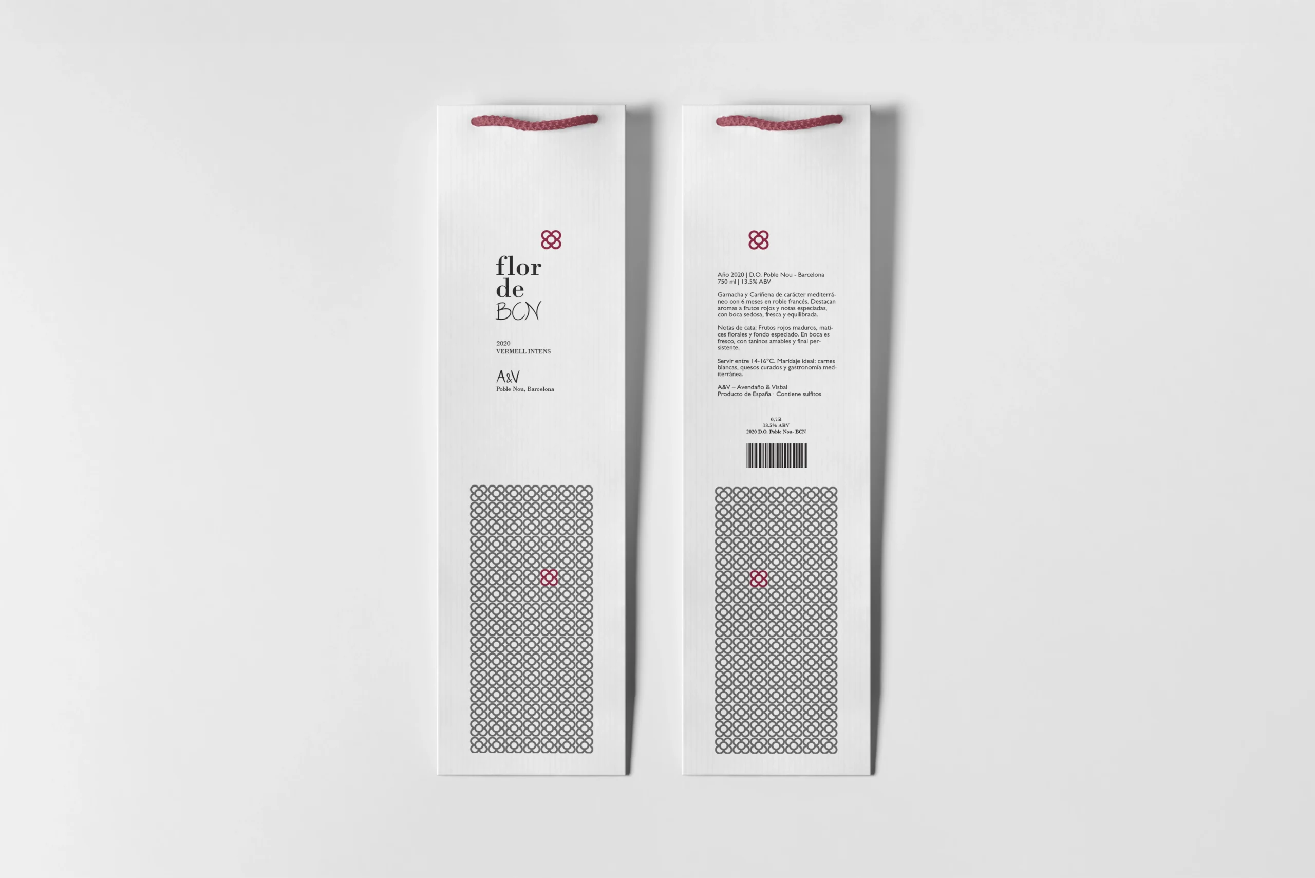 Faideas Flor d bcn 1 botella bolsa 4