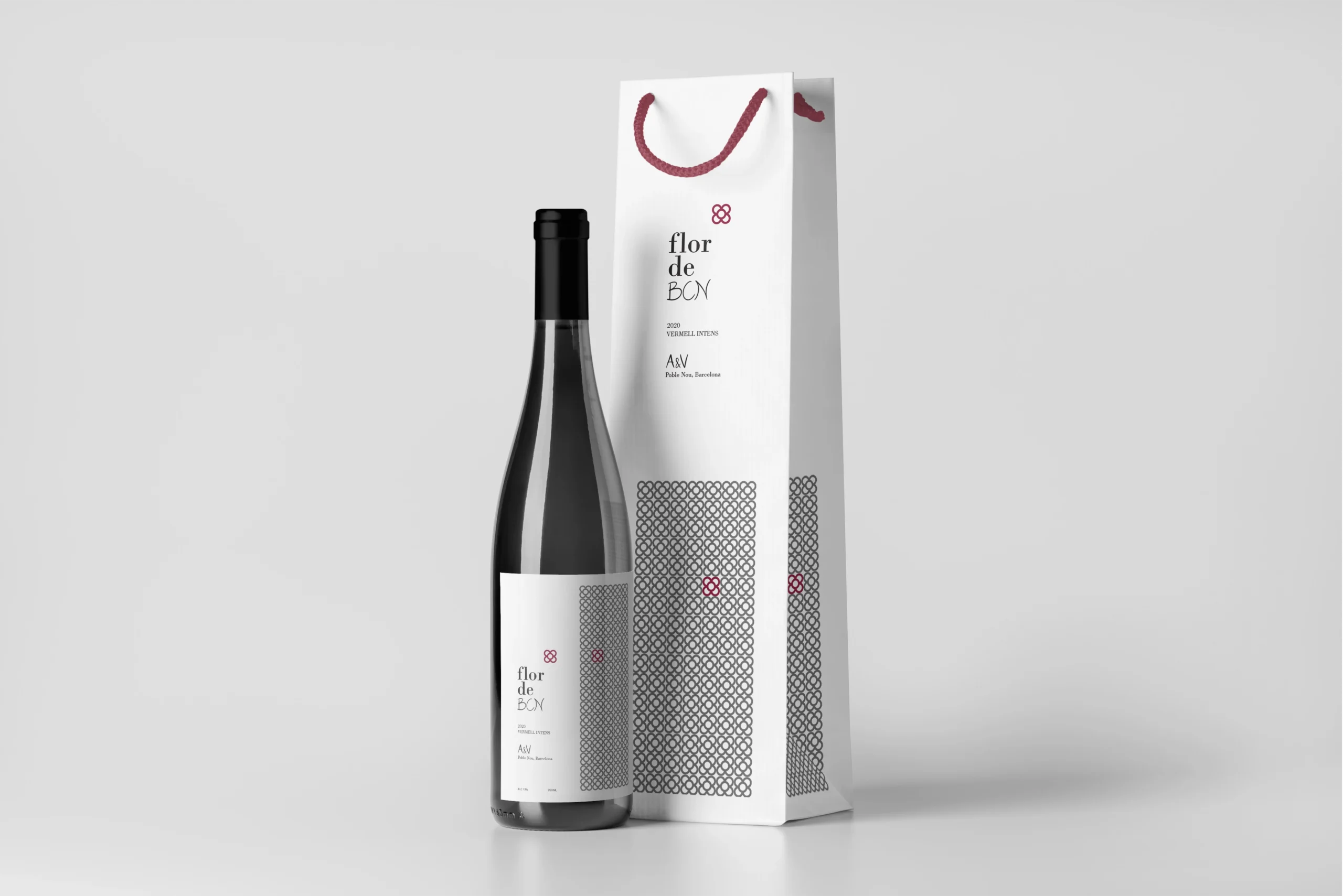 Faideas Flor d bcn 1 botella bolsa 5