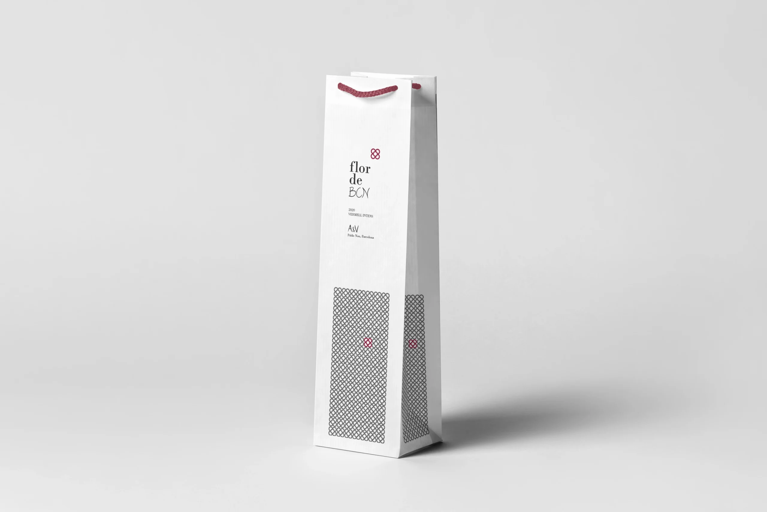 Faideas Flor d bcn 1 botella bolsa 2