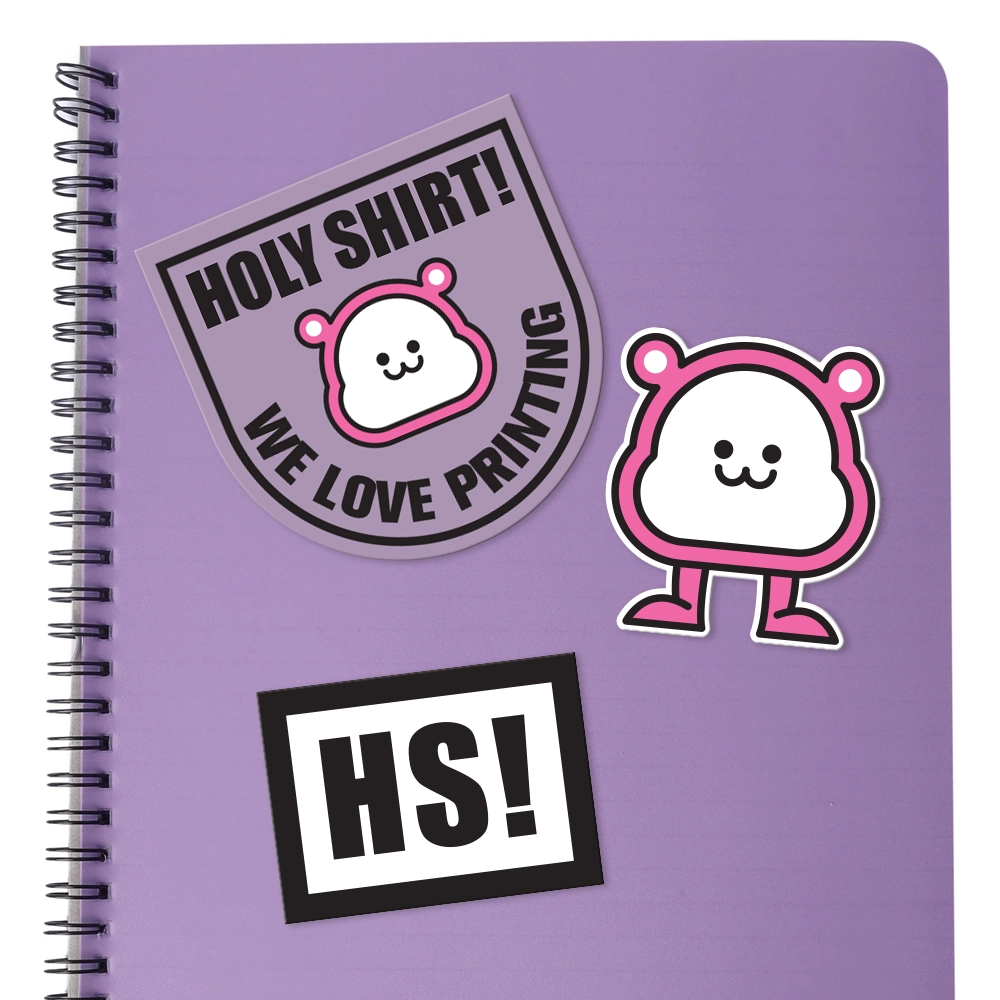 HS notebook stickers