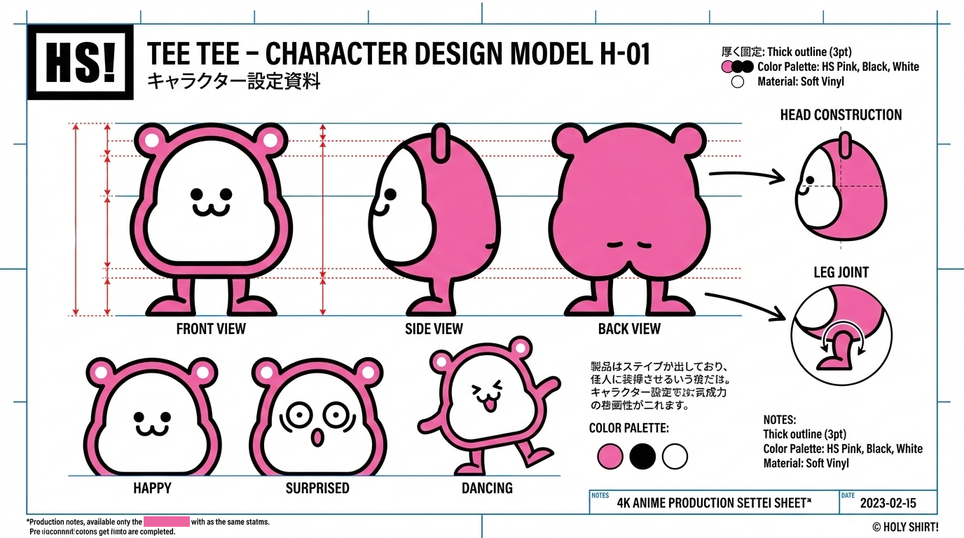 Holyshirt tee tee settei faideas