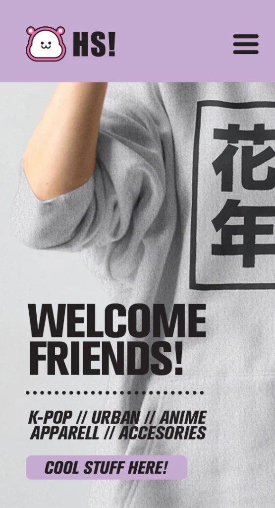 holyshirt web mobile